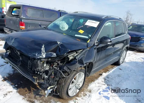 2015 Volkswagen Tiguan Sel из США, поврежденный, VIN WVGBV7AX5FW554022